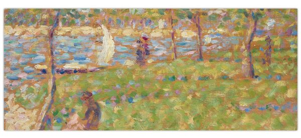 Kép - Georges Seurat, Study for "La Grande Jatte", reprodukciók (120x50 cm)