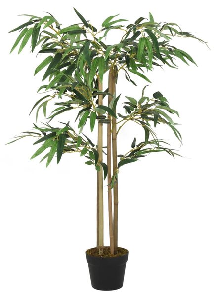 Zöld mű bambuszfa 380 levéllel 80 cm