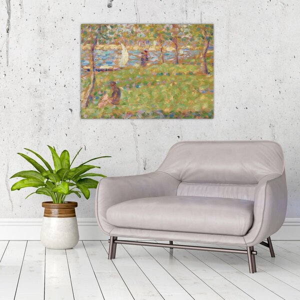 Kép - Georges Seurat, Study for "La Grande Jatte", reprodukciók (70x50 cm)
