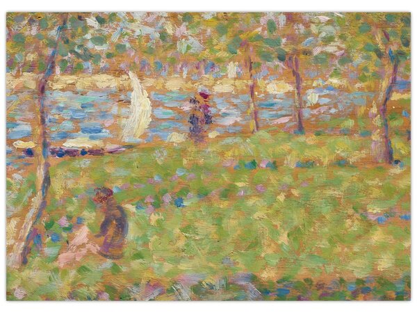 Kép - Georges Seurat, Study for "La Grande Jatte", reprodukciók (70x50 cm)