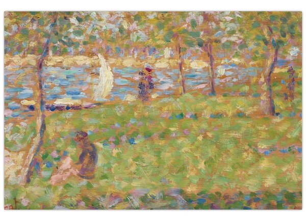 Kép - Georges Seurat, Study for "La Grande Jatte", reprodukciók (90x60 cm)