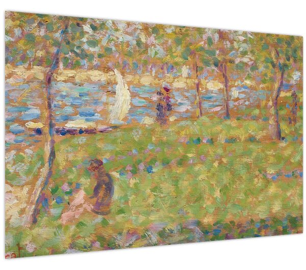 Kép - Georges Seurat, Study for "La Grande Jatte", reprodukciók (90x60 cm)