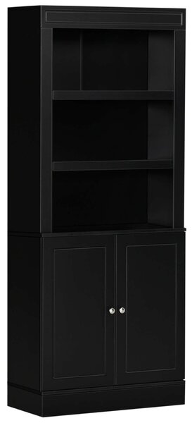 Konyhaszekrény, Homcom, MDF/PAL, fekete