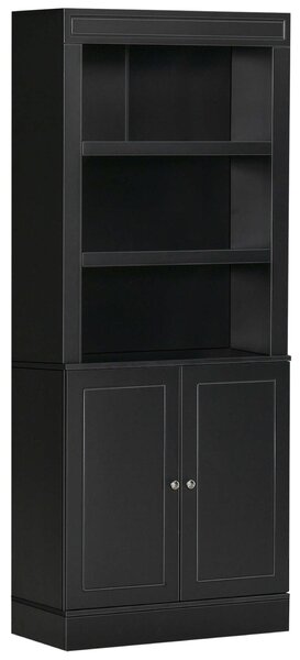 Konyhaszekrény, Homcom, MDF/PAL, fekete