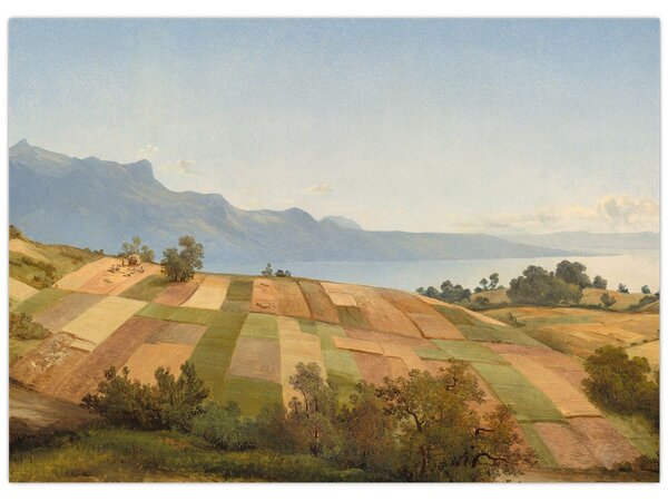 Kép - Alexandre Calame, Swiss Landscape, reprodukciók (70x50 cm)
