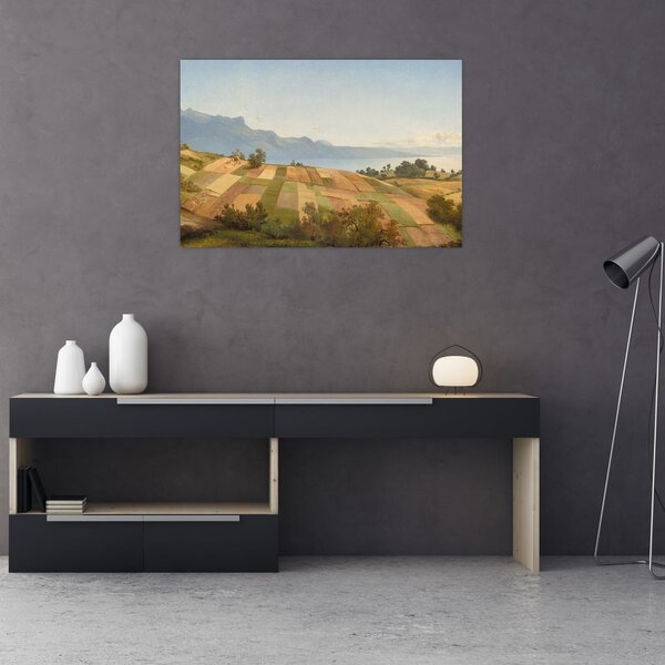 Kép - Alexandre Calame, Swiss Landscape, reprodukciók (90x60 cm)