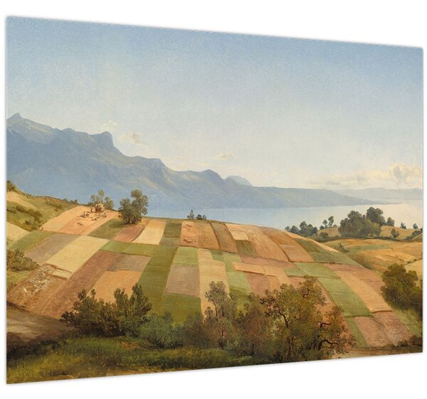 Kép - Alexandre Calame, Swiss Landscape, reprodukciók (70x50 cm)