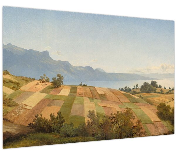 Kép - Alexandre Calame, Swiss Landscape, reprodukciók (90x60 cm)