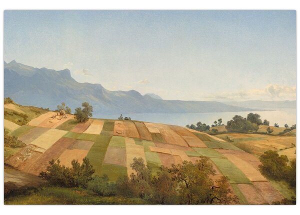 Kép - Alexandre Calame, Swiss Landscape, reprodukciók (90x60 cm)