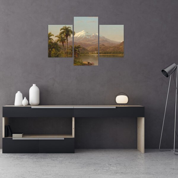 Kép - Frederic Edwin Church, Tamaca Palms, reprodukciók (90x60 cm)