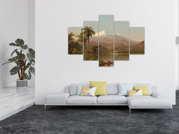 Kép - Frederic Edwin Church, Tamaca Palms, reprodukciók (150x105 cm)