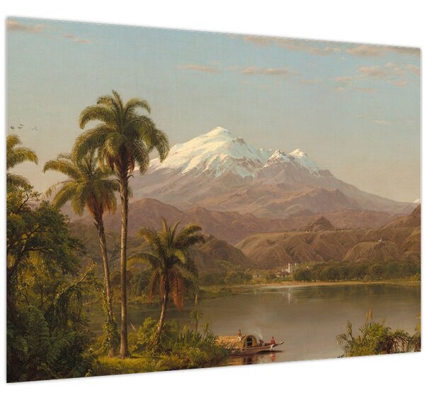 Kép - Frederic Edwin Church, Tamaca Palms, reprodukciók (70x50 cm)