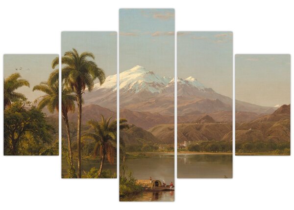 Kép - Frederic Edwin Church, Tamaca Palms, reprodukciók (150x105 cm)