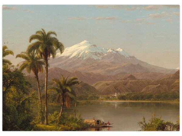 Kép - Frederic Edwin Church, Tamaca Palms, reprodukciók (70x50 cm)