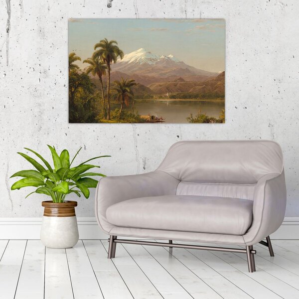 Kép - Frederic Edwin Church, Tamaca Palms, reprodukciók (90x60 cm)