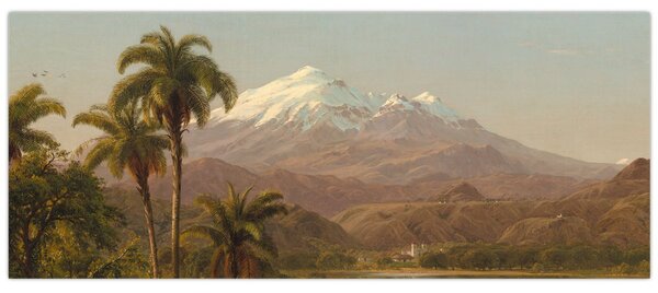 Kép - Frederic Edwin Church, Tamaca Palms, reprodukciók (120x50 cm)