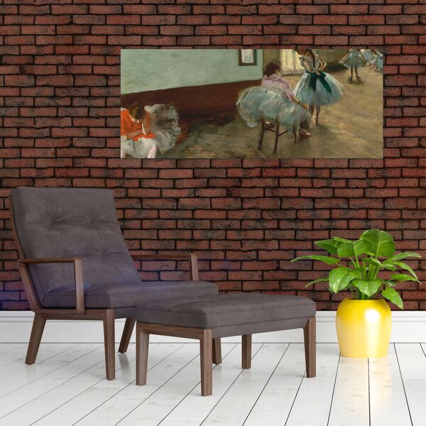 Kép - Edgar Degas, The Dance Lesson, reprodukciók (120x50 cm)