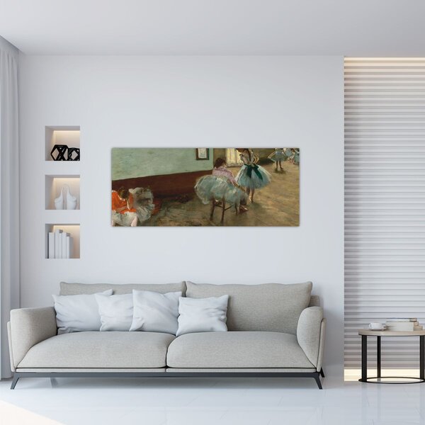 Kép - Edgar Degas, The Dance Lesson, reprodukciók (120x50 cm)