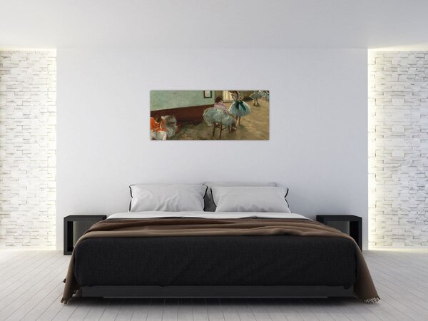 Kép - Edgar Degas, The Dance Lesson, reprodukciók (120x50 cm)