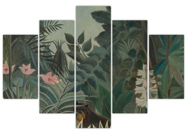 Kép - Henri Rousseau, The Equatorial Jungle, reprodukciók (150x105 cm)