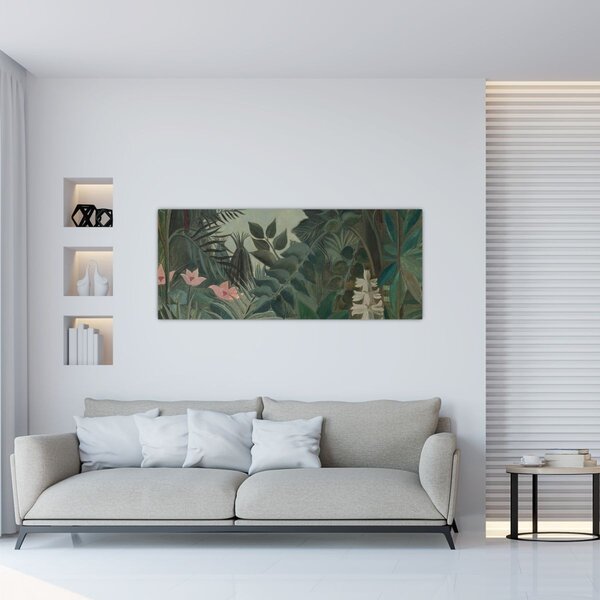Kép - Henri Rousseau, The Equatorial Jungle, reprodukciók (120x50 cm)
