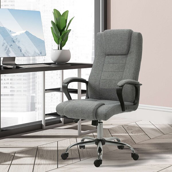 Vinsetto 921-265CG Ergonomikus Irodai szék, Szürke