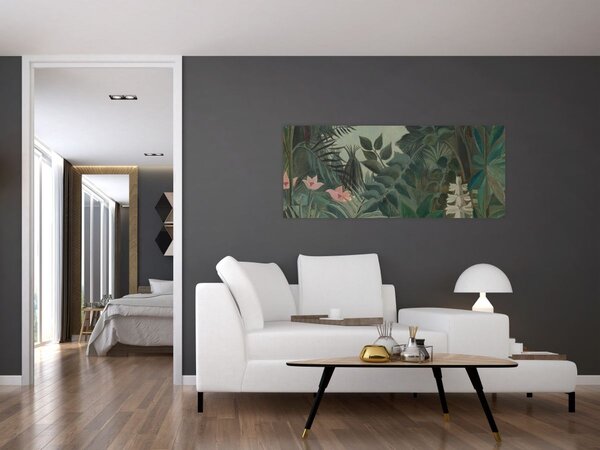 Kép - Henri Rousseau, The Equatorial Jungle, reprodukciók (120x50 cm)
