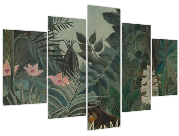 Kép - Henri Rousseau, The Equatorial Jungle, reprodukciók (150x105 cm)