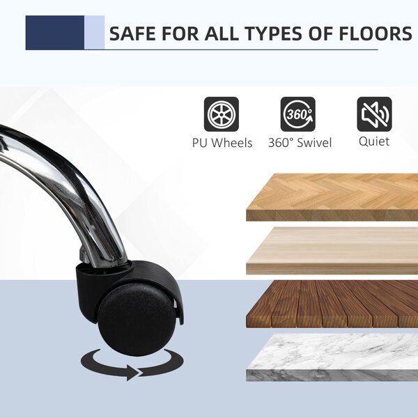 Vinsetto 921-265CG Ergonomikus Irodai szék, Szürke