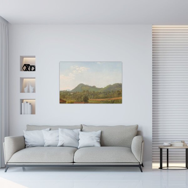 Kép - Simon Denis, View Near Naples, reprodukciók (90x60 cm)