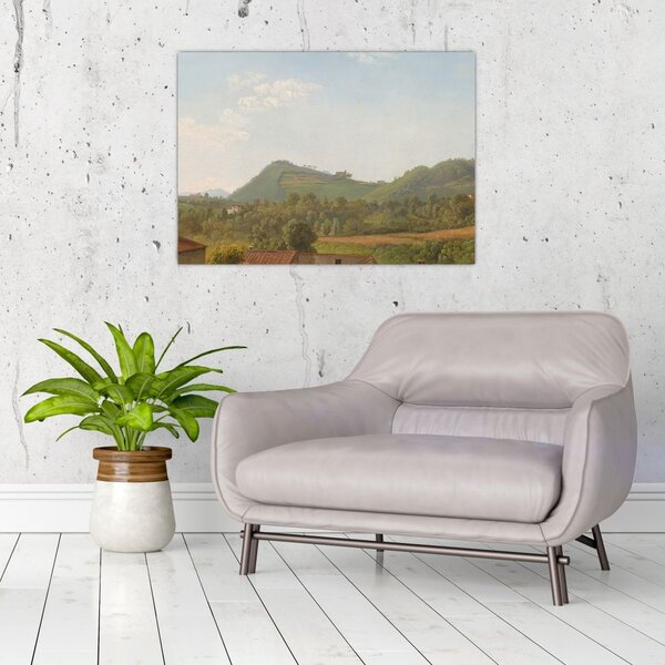 Kép - Simon Denis, View Near Naples, reprodukciók (70x50 cm)