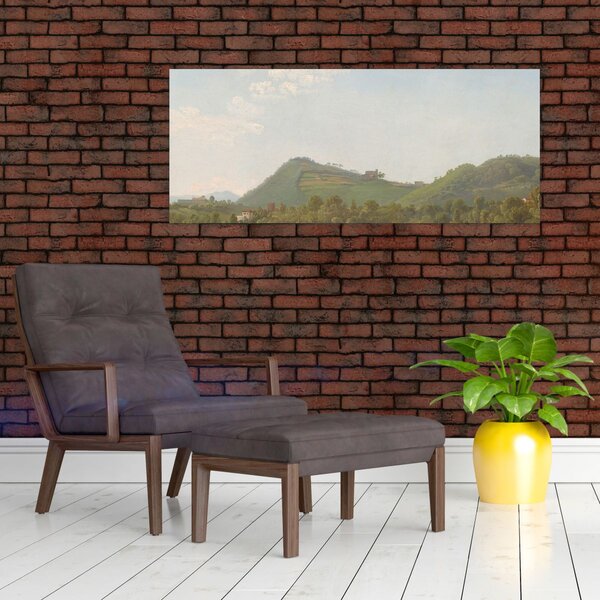 Kép - Simon Denis, View Near Naples, reprodukciók (120x50 cm)