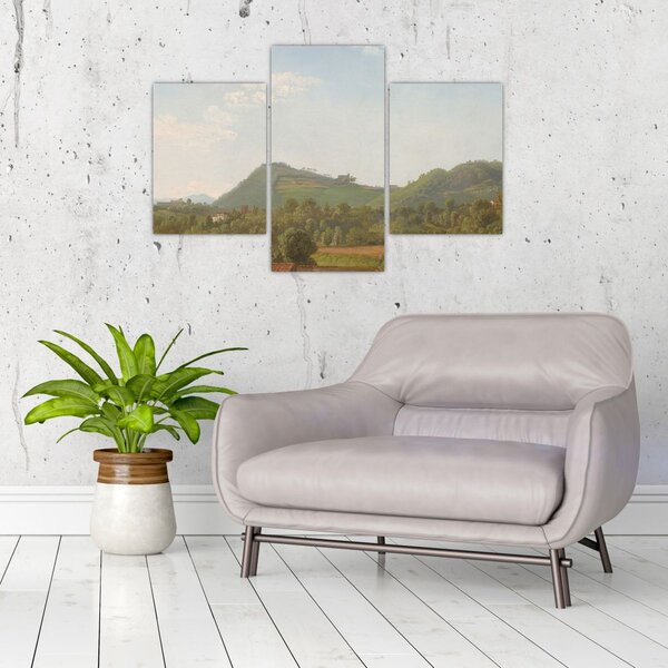 Kép - Simon Denis, View Near Naples, reprodukciók (90x60 cm)