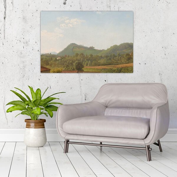 Kép - Simon Denis, View Near Naples, reprodukciók (90x60 cm)