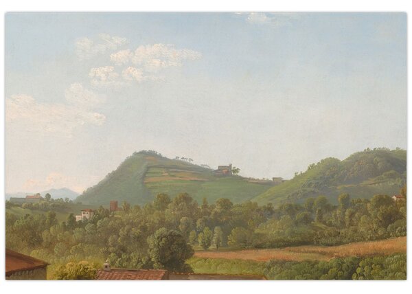 Kép - Simon Denis, View Near Naples, reprodukciók (90x60 cm)