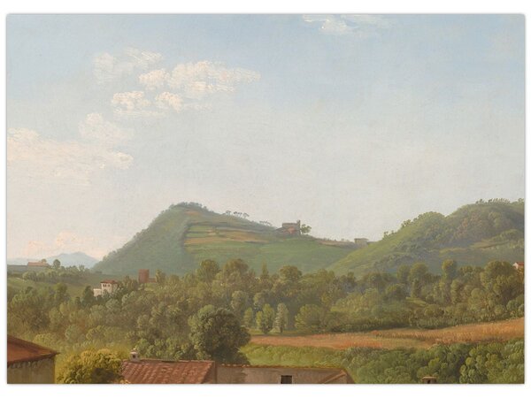 Kép - Simon Denis, View Near Naples, reprodukciók (70x50 cm)