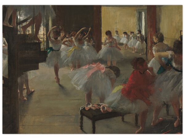 Kép - Edgar Degas, The Dance Class, reprodukciók (70x50 cm)