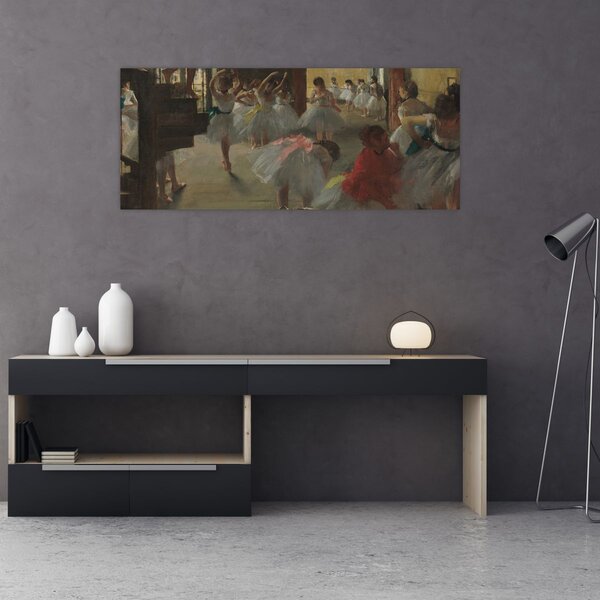 Kép - Edgar Degas, The Dance Class, reprodukciók (120x50 cm)