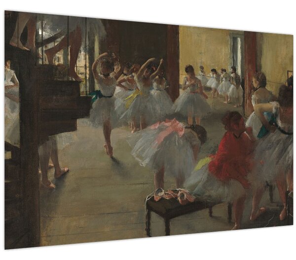 Kép - Edgar Degas, The Dance Class, reprodukciók (90x60 cm)
