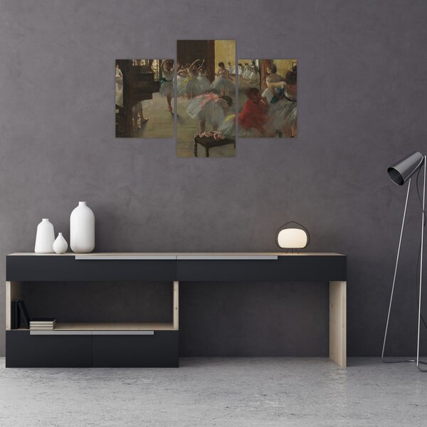 Kép - Edgar Degas, The Dance Class, reprodukciók (90x60 cm)