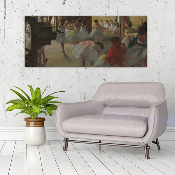 Kép - Edgar Degas, The Dance Class, reprodukciók (120x50 cm)