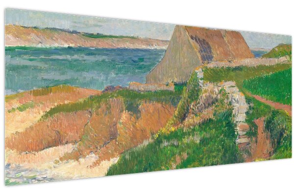 Kép - Henri Moret, The Island of Raguenez, Brittany, reprodukciók (120x50 cm)