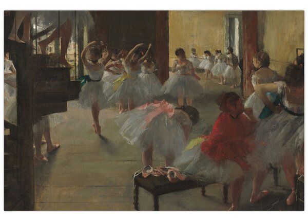 Kép - Edgar Degas, The Dance Class, reprodukciók (90x60 cm)