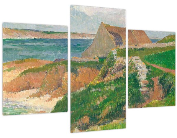 Kép - Henri Moret, The Island of Raguenez, Brittany, reprodukciók (90x60 cm)