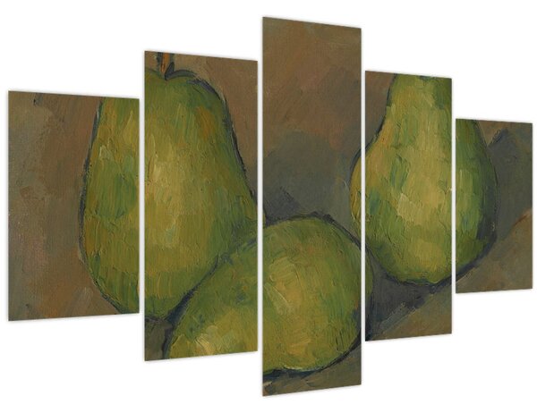 Kép - Paul Cézanne, Three Pears, reprodukciók (150x105 cm)