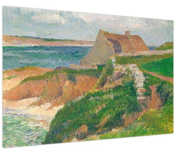 Kép - Henri Moret, The Island of Raguenez, Brittany, reprodukciók (90x60 cm)