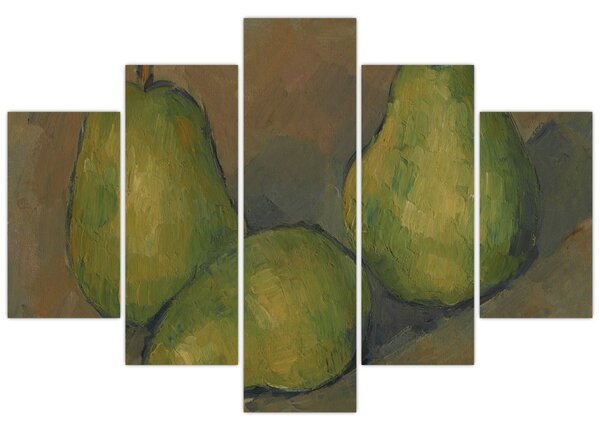 Kép - Paul Cézanne, Three Pears, reprodukciók (150x105 cm)