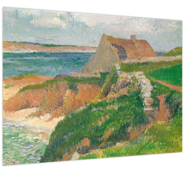 Kép - Henri Moret, The Island of Raguenez, Brittany, reprodukciók (70x50 cm)