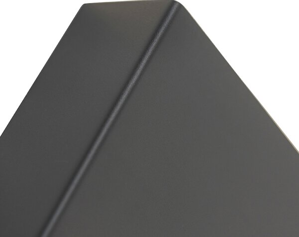 Okos fali lámpa fekete 24 cm, 2 db Wifi G9-es foglalattal - Otan