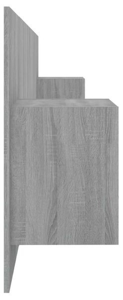 VidaXL Ágyfejtámla Szekrényekkel - Sonoma Szürke - 200cm